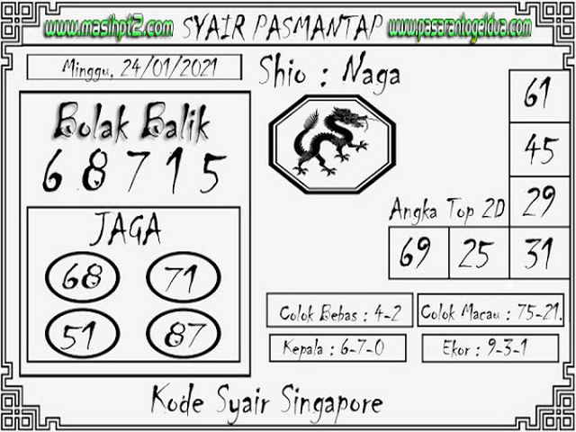 PREDIKSI singapura