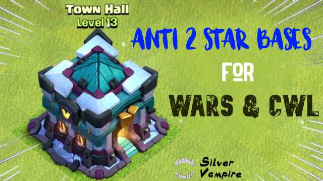 Top 10 Th13 Anti 2 Star War Base For Cwl Top 10 Th13 Anti 2 Star War Base For Cwl