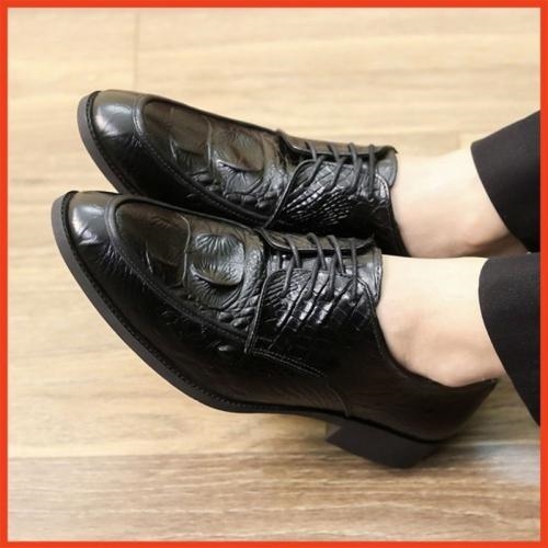 Giày tây Nam cao cấp - Da bò mềm dập vân cá sấu thời trang 7 fdd6bd8d7 cd7b 4808 baef