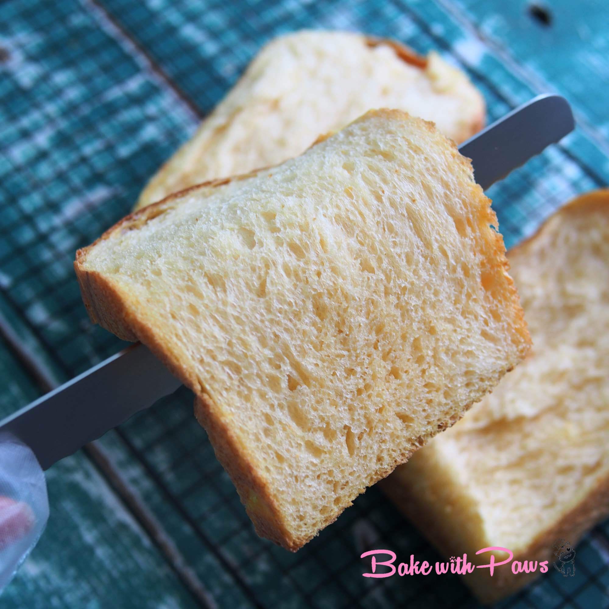 Orange Sweet Potato Soft Sourdough Bread BAKE WITH PAWS