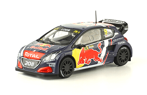 Sébastien Loeb Collection Peugeot 208 WRX Rallycross de Belgique 2018