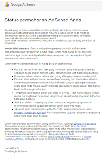 Ciri Jika Akun Google Adsense Sudah Diterima | blog