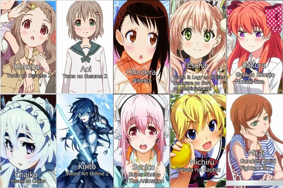 Top 10 Best Anime Waifus Waifus Anime Wallpaper Eddybogaert