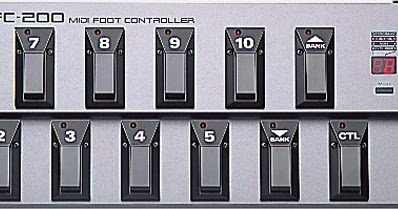 ギターでハッピー！: Roland FC-200 MIDIフットコントローラ