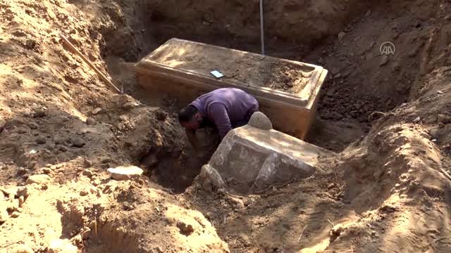 Treasure hunters unearth ancient sarcophagi in Hellenistic city of Aphrodisias