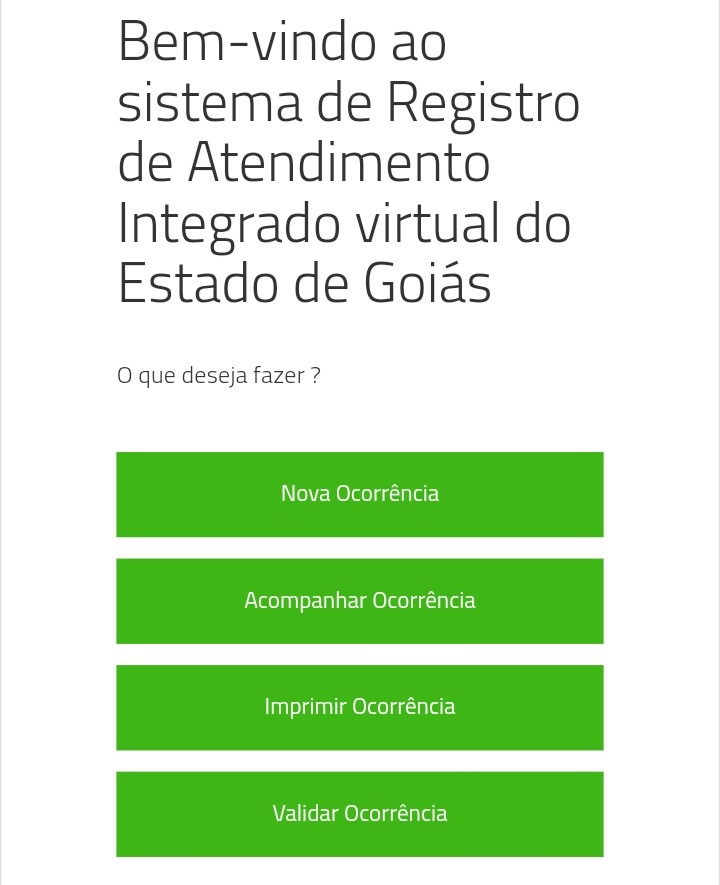 Olhar Cidadão: Você sabia que Goiás possuí Sistema de Registro de