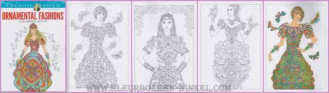 kleurboek  ornamental fashions