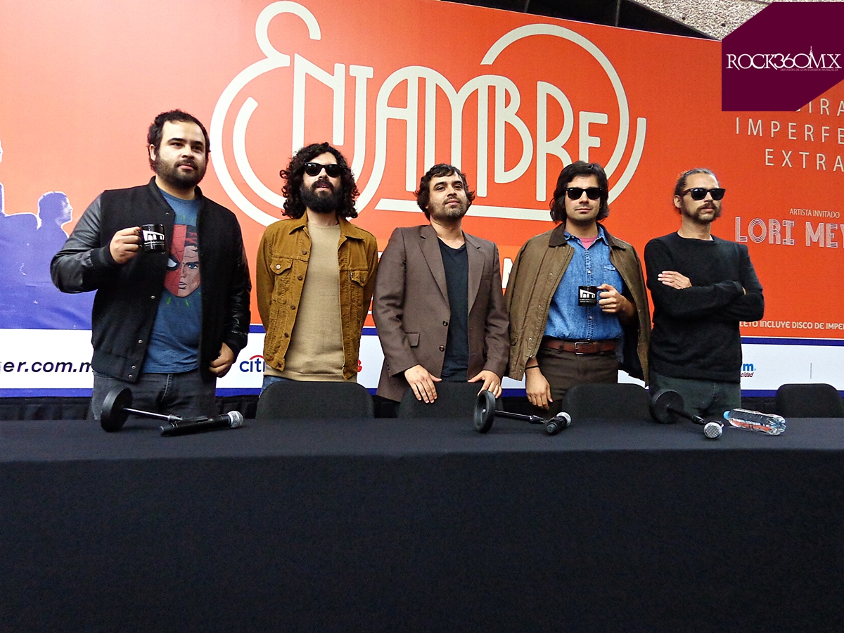 Enjambre prepara un show de antología en Auditorio Nacional ROCK360MX
