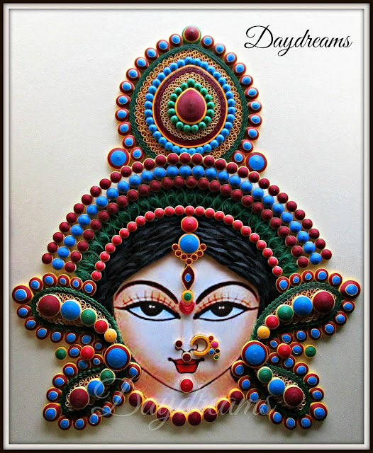 DAYDREAMS: Quilled Durga