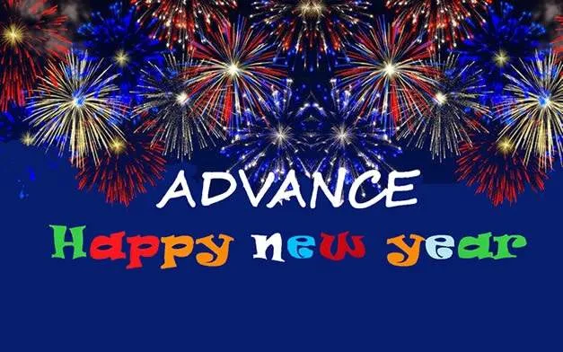 Advance Happy New Year Images 2020