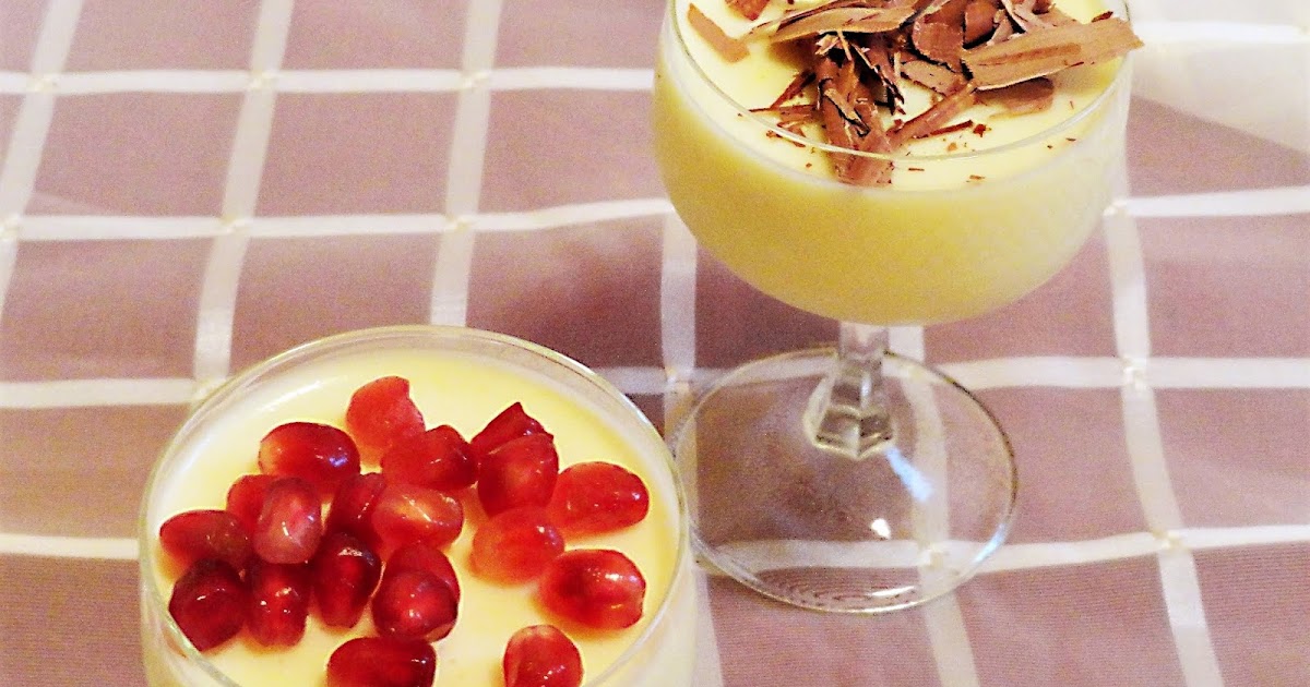 Maria kocht: Panna-Cotta mit weißer Schokolade / Fehércsokoládés panna ...