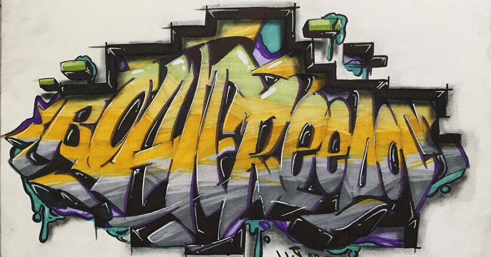 Graffiti Collection Ideas Graffiti Letters On Paper By Joker 02