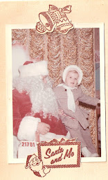 Me sitting on Santa's Lap as a Child!!
