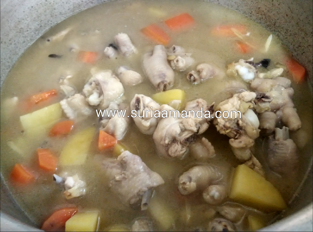 Sup Kaki Ayam Special Request Dari My Super Hero Suria Amanda
