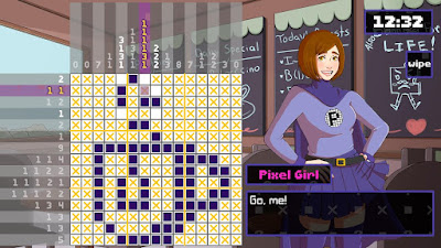 Pixel Puzzle Makeout League Game Screenshot 2