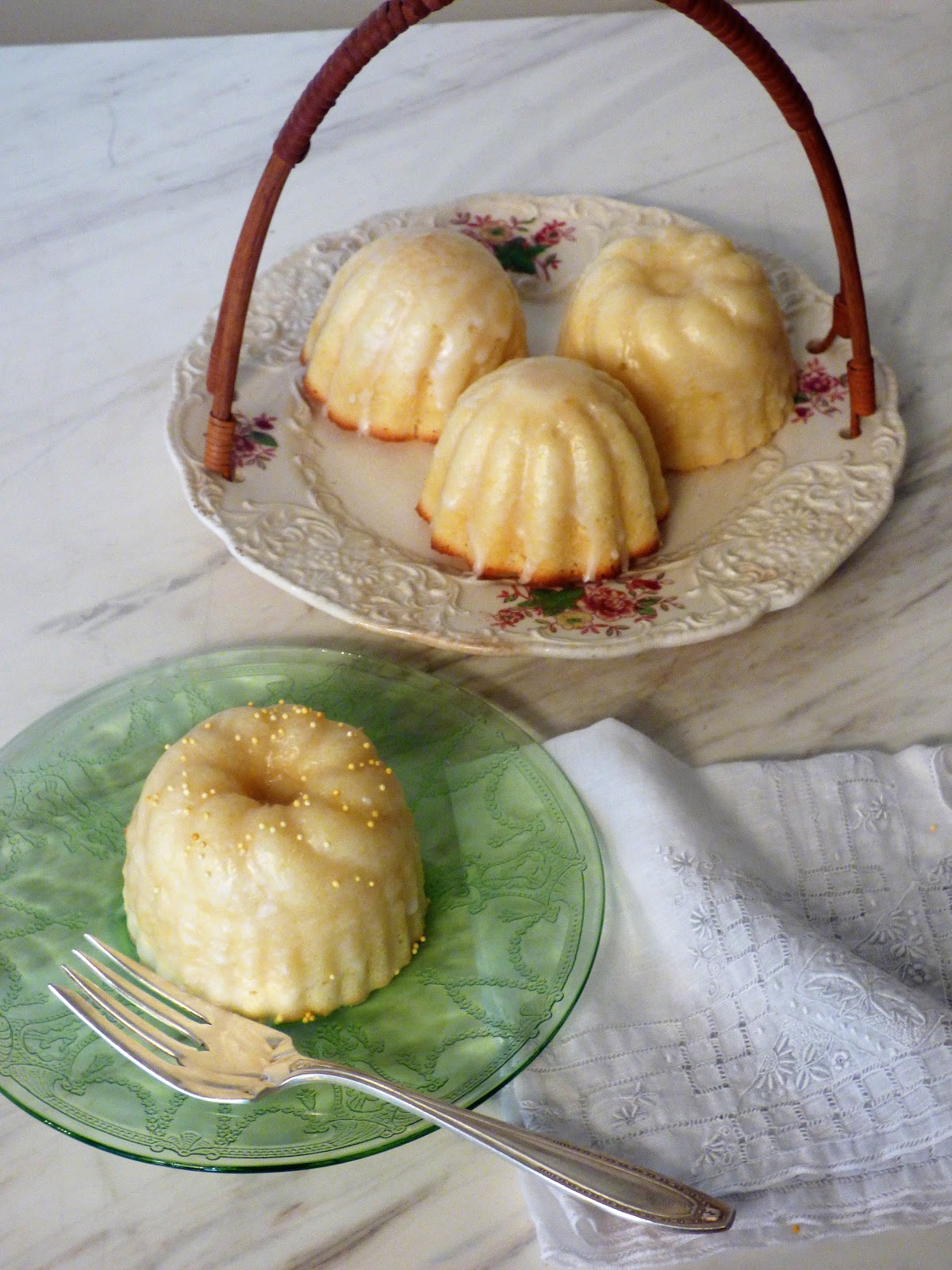 French Lemon Cake tart and so moist!