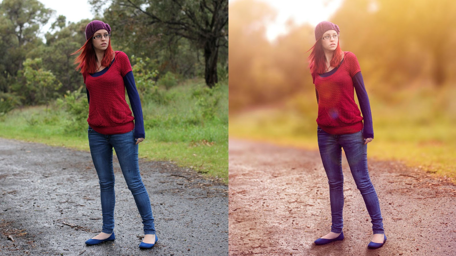 Tutorial Yellow Day Blure Retouch One Shoot Production TV