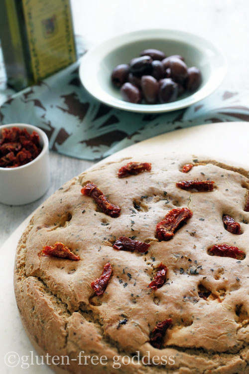 Gluten-Free Goddess Focaccia Bread