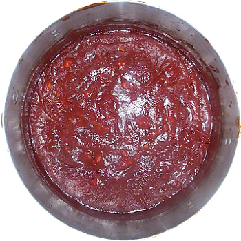 Red Chili garlic curd sauce