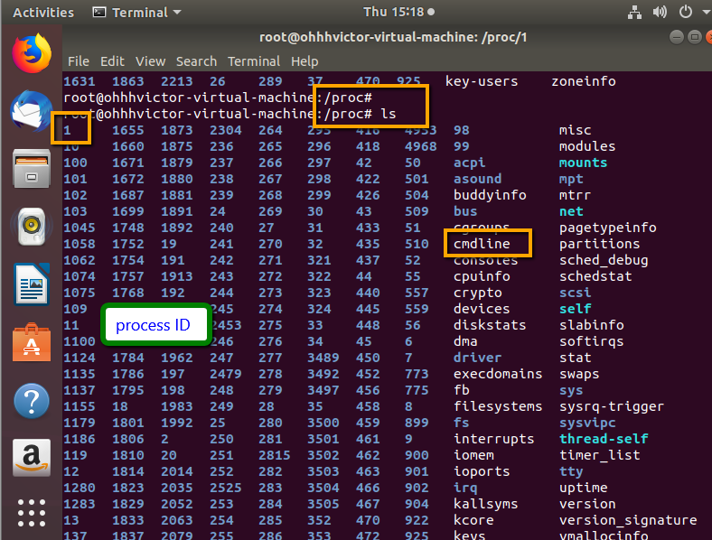 The /proc Filesystem Linux