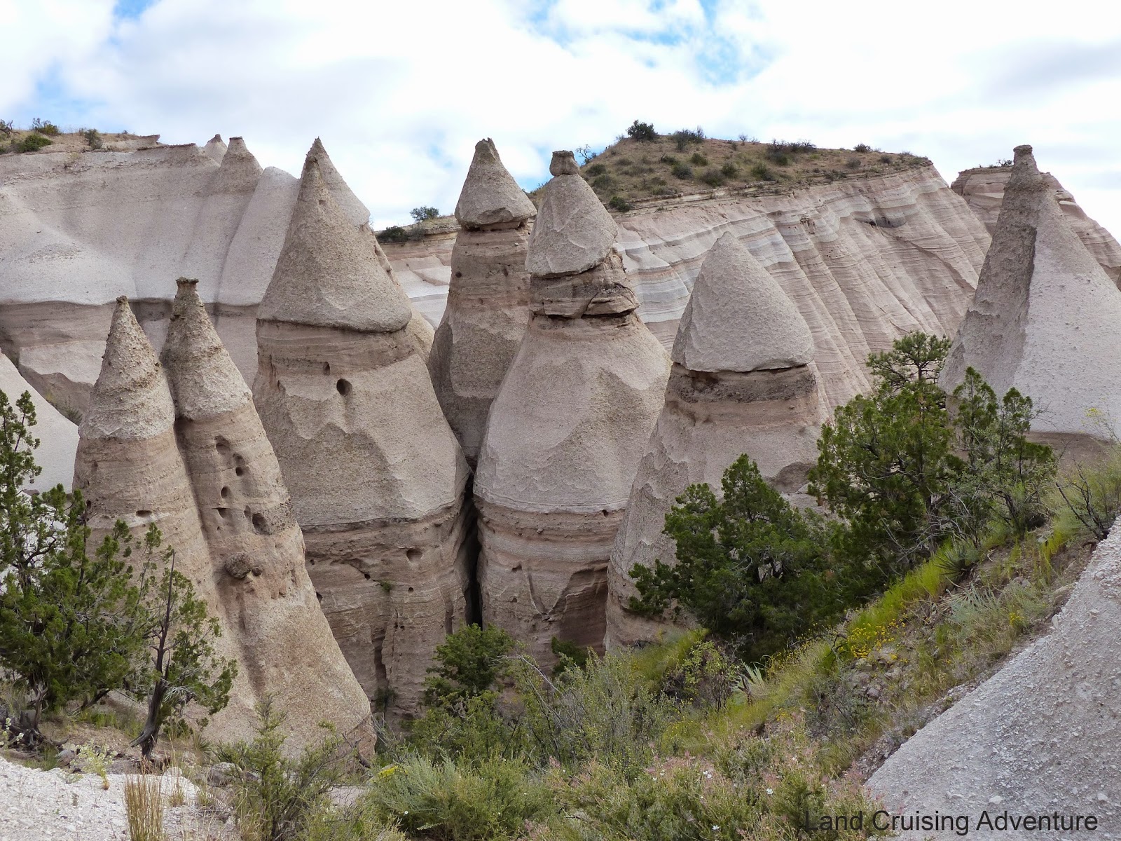 Land Cruising Adventure Tent Rocks, New Mexico (aka KashaKatuwe)