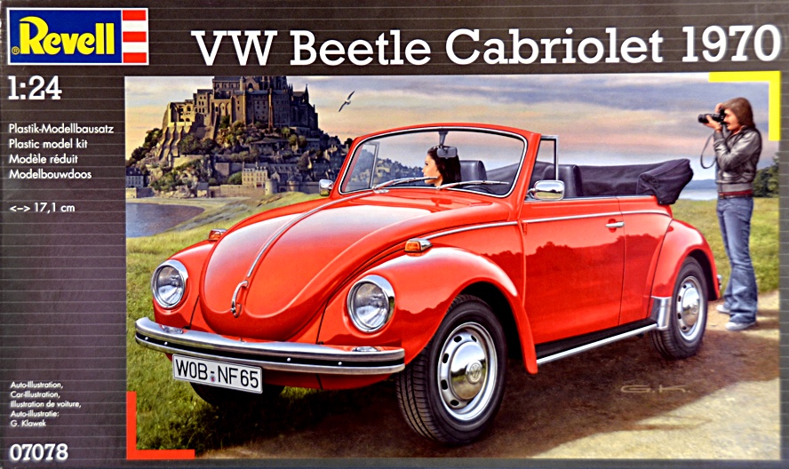 Scale Model News DELIGHT FOR BEETLE LOVERS NEW REVELL 124 SCALE 1968