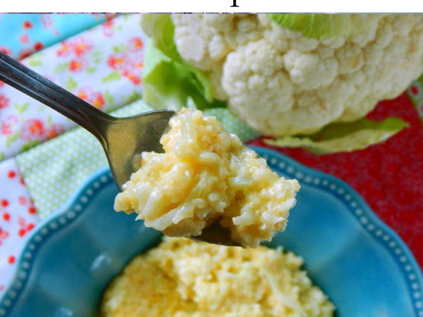 Cauliflower Rice "Mac & Cheese" - Keto, LCHF, Low Carb Recipe