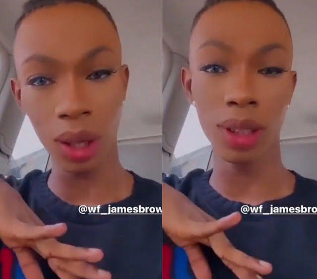 I am a man, I need a lady in my life- Crossdresser James Brown is in Search of a Lady (Watch video)