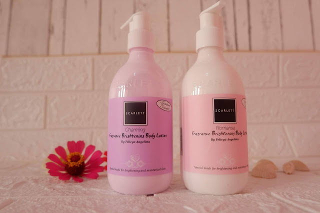 romansa dan charming body lotion scarlett