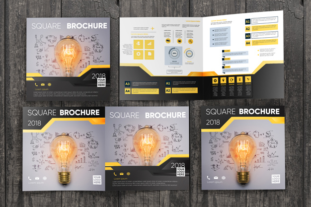 25 Download Mockup Brosur Siap Edit Gratis