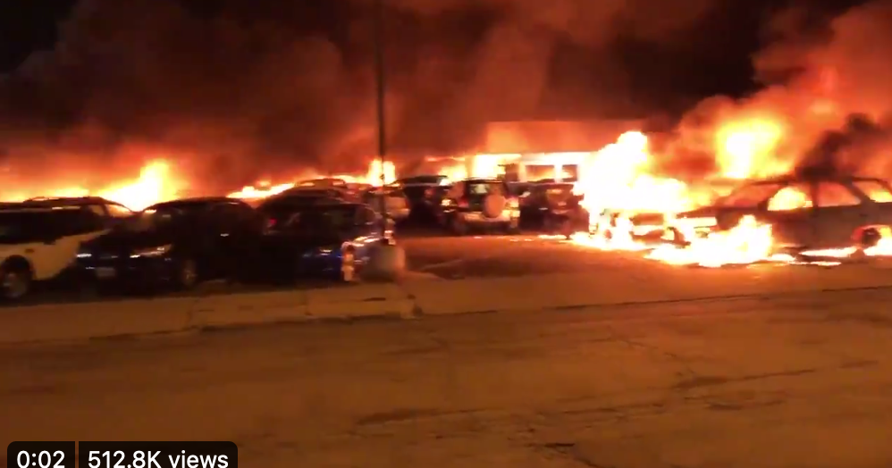 Terror in Wisconsin: BLM Rioters Rioters Devastate Kenosha, Businesses