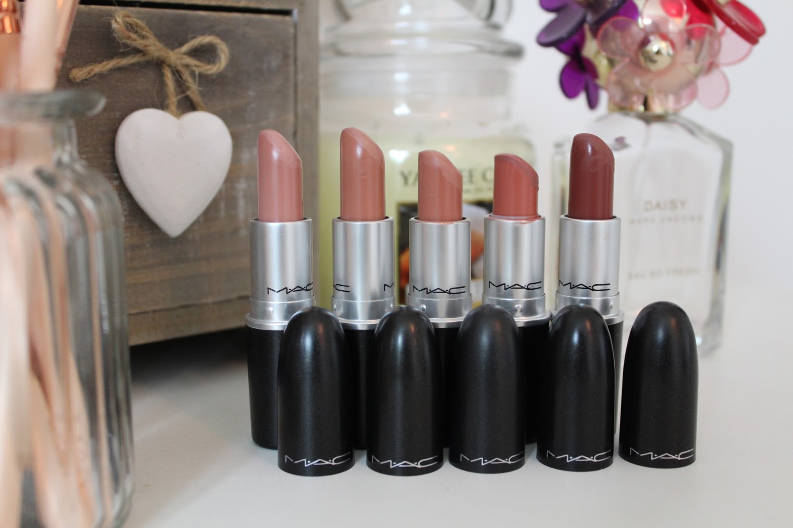 Simply Soph : Nude Mac Lipstick Collection