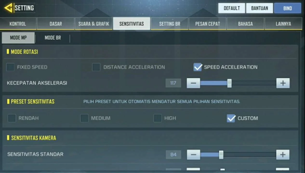 Cara Setting Sensitivitas Terbaik Call Of Duty Mobile 