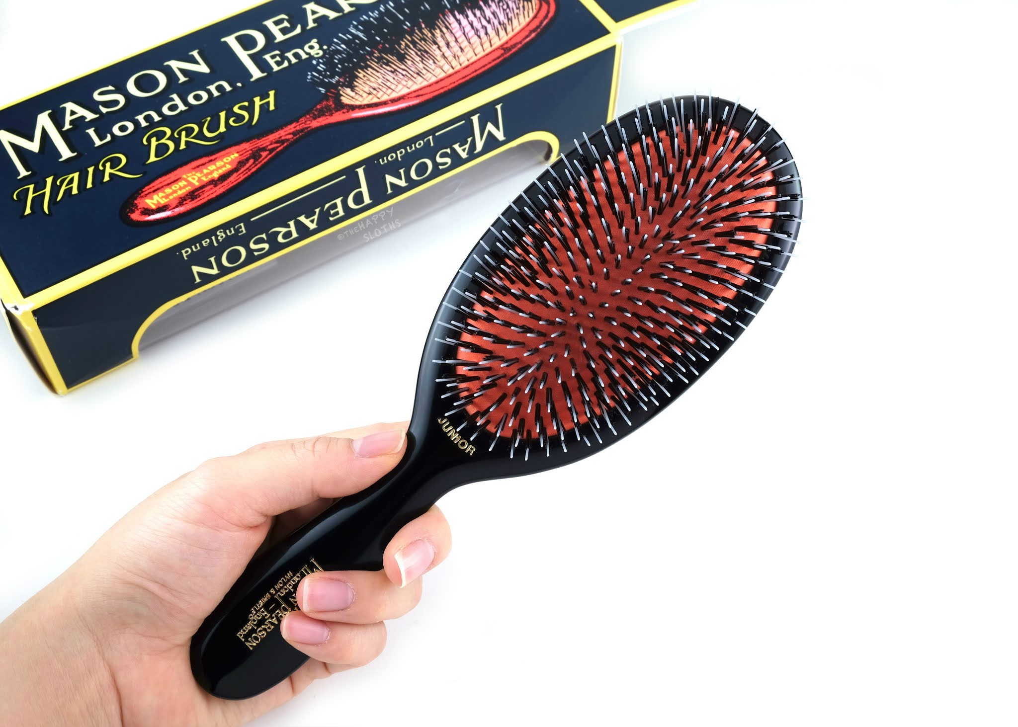 Mason | Boar Bristle & Nylon Hairbrush: Review | The Happy Sloths: Makeup, and Skincare with Reviews and Swatches