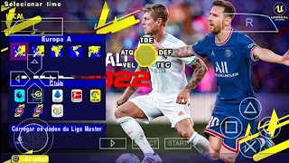 eFootball PES 2022 PSP Download Latest Mod (31th October)