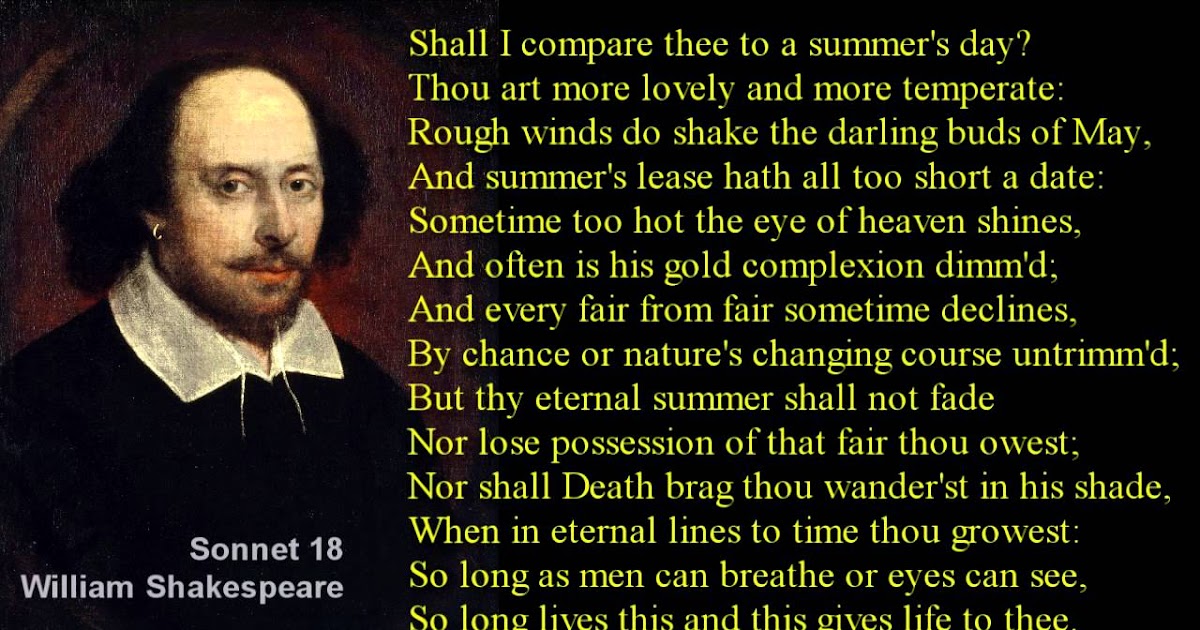 Sonnet 18 - William Shakespeare Summary & Analysis [Non-African Poetry]