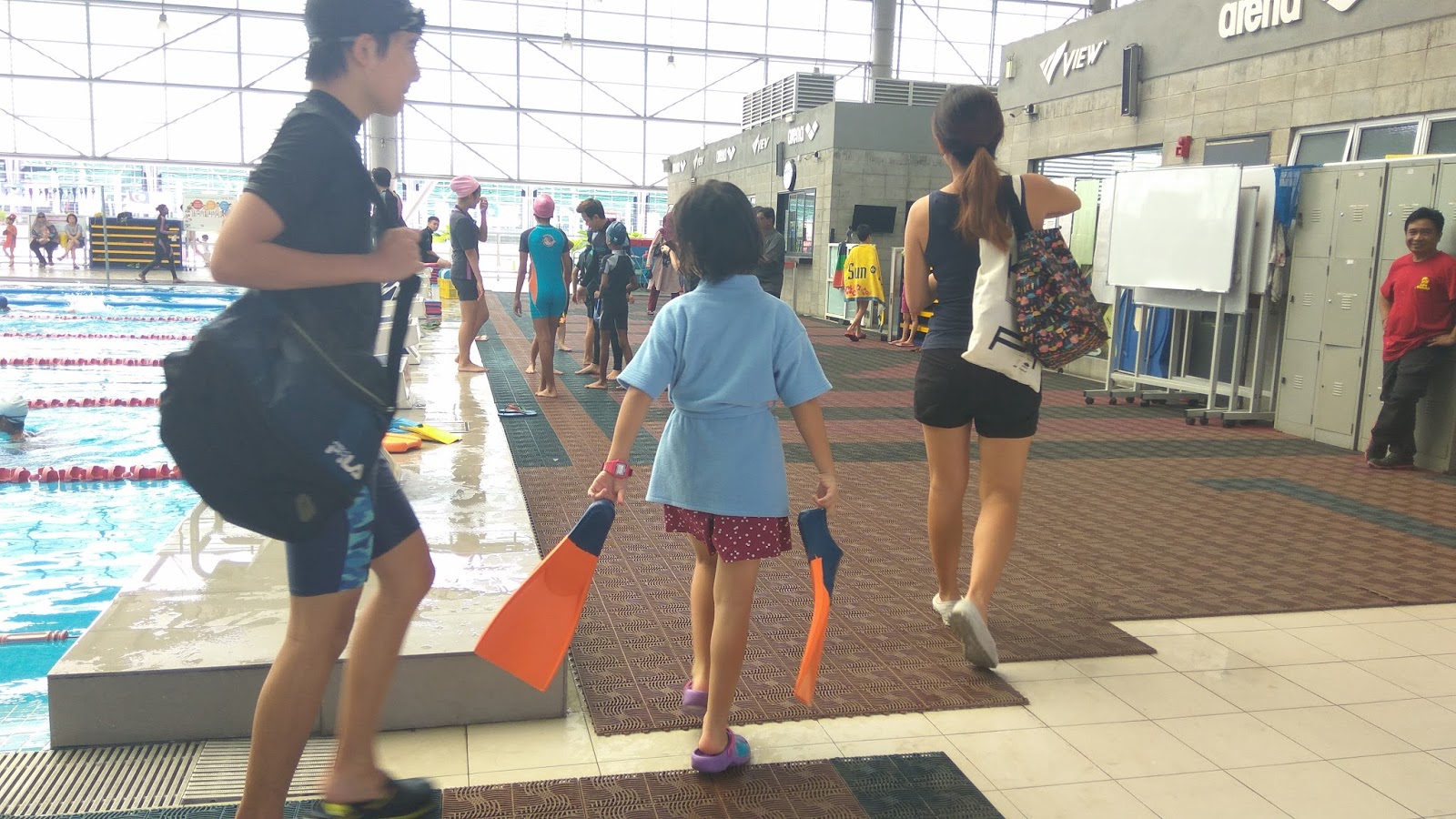 Mine Visit Swimming pool Ampang, kampung pandan D swim academy