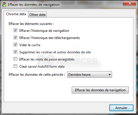 Comment supprimer coupons for google