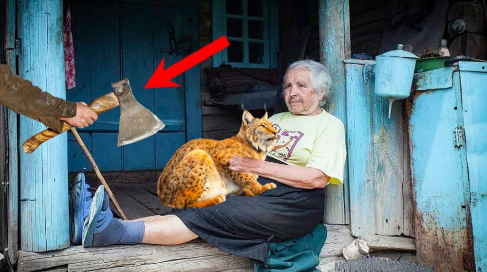 Бабка с топором картинки