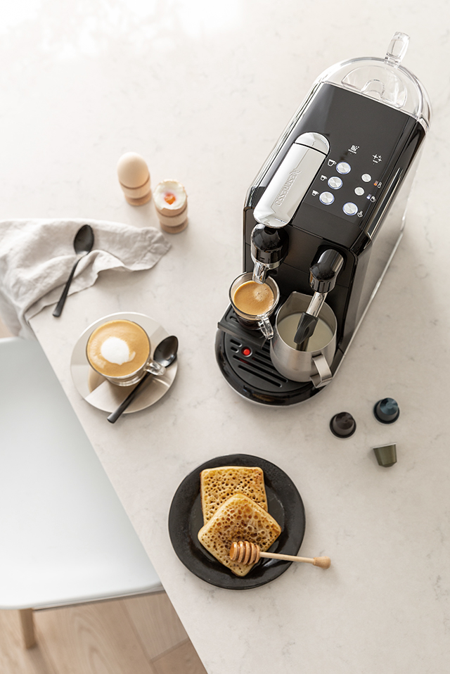 Morning Coffee Moments with the New Nespresso Creatista Uno Machine
