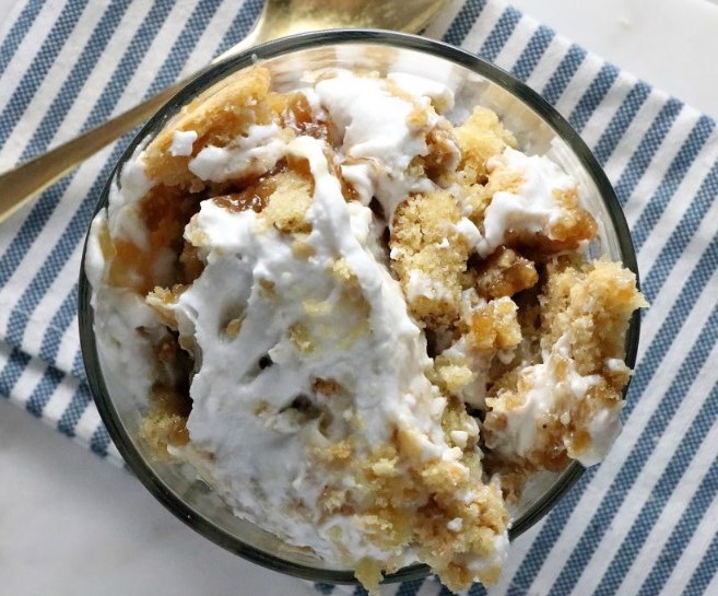 Pineapple Upside Down Cake Trifle dessert recipes