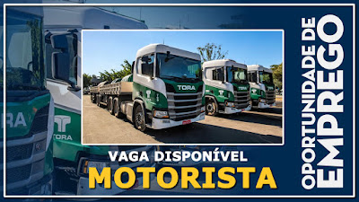 Vaga para motorista