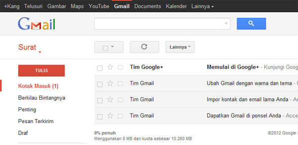 baca email gmail
