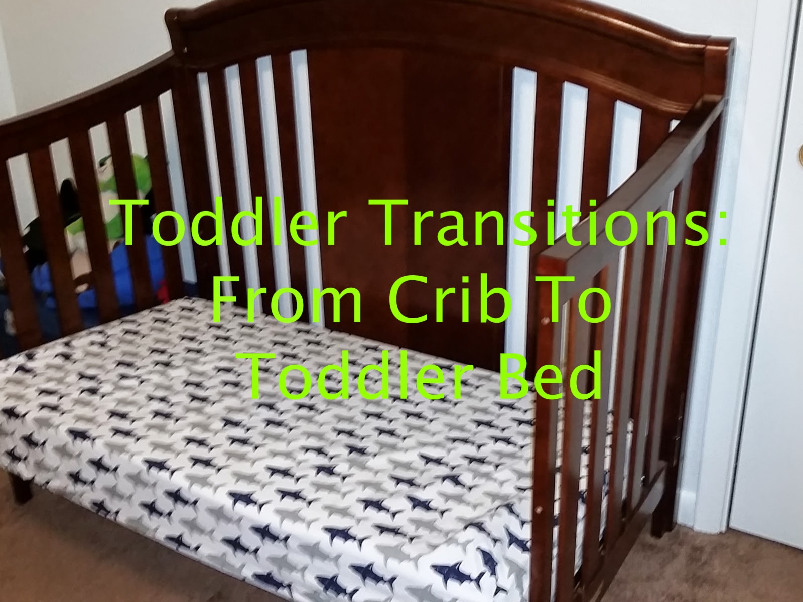 Just the Three of Us Toddler Transitions From Crib to Toddler Bed
