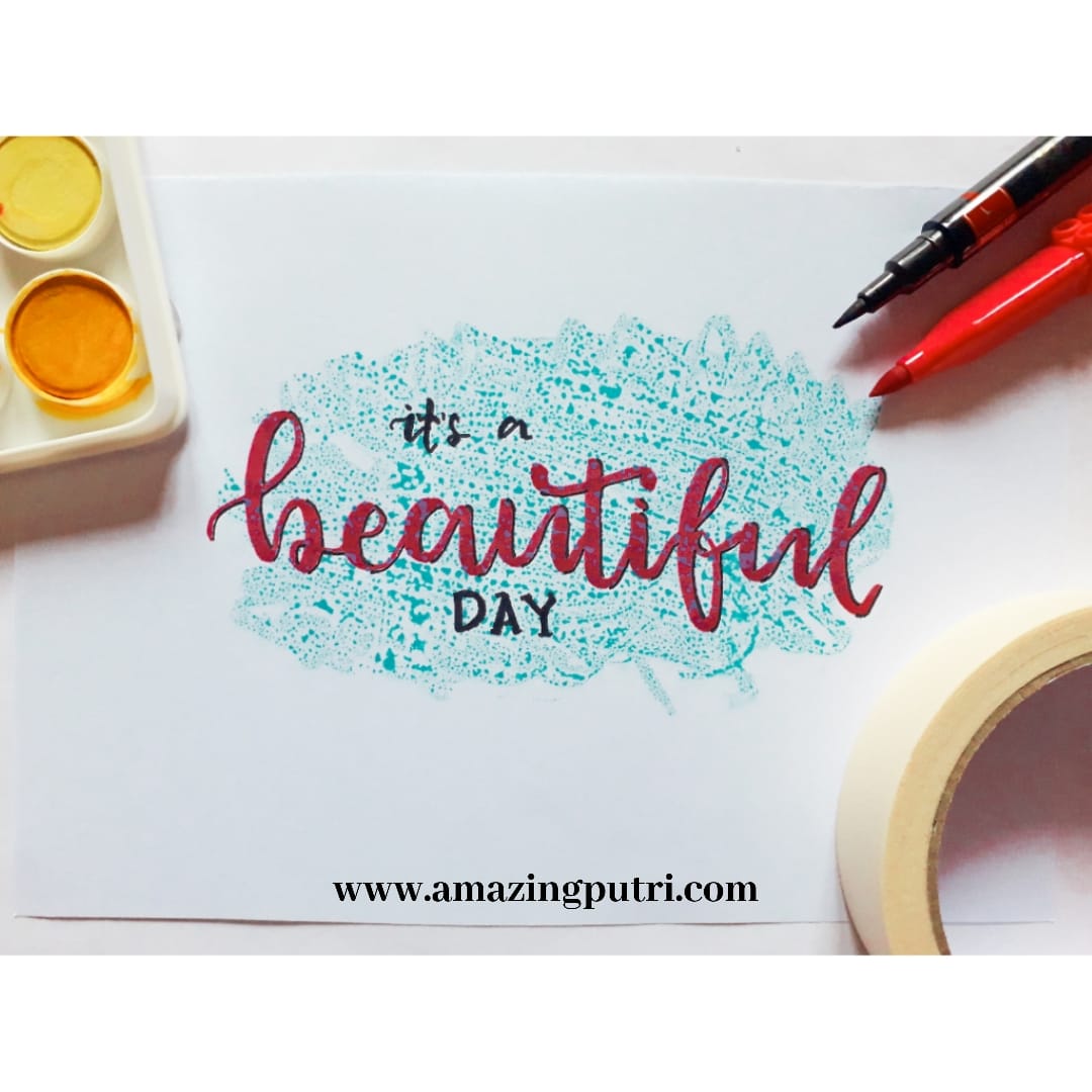 Belajar Seni Hand Lettering Seru Juga Bonus Tutorial Because Sharing Is Caring Review Skincare Dan Info Kecantikan