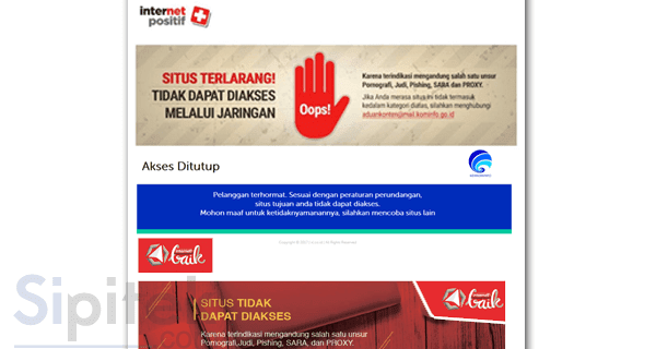 Halaman Internet Positif Halaman Internet Positif