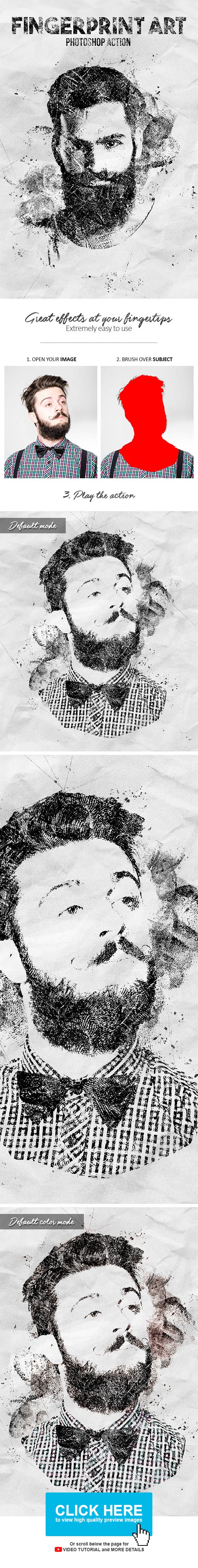 image preview fingerprint art