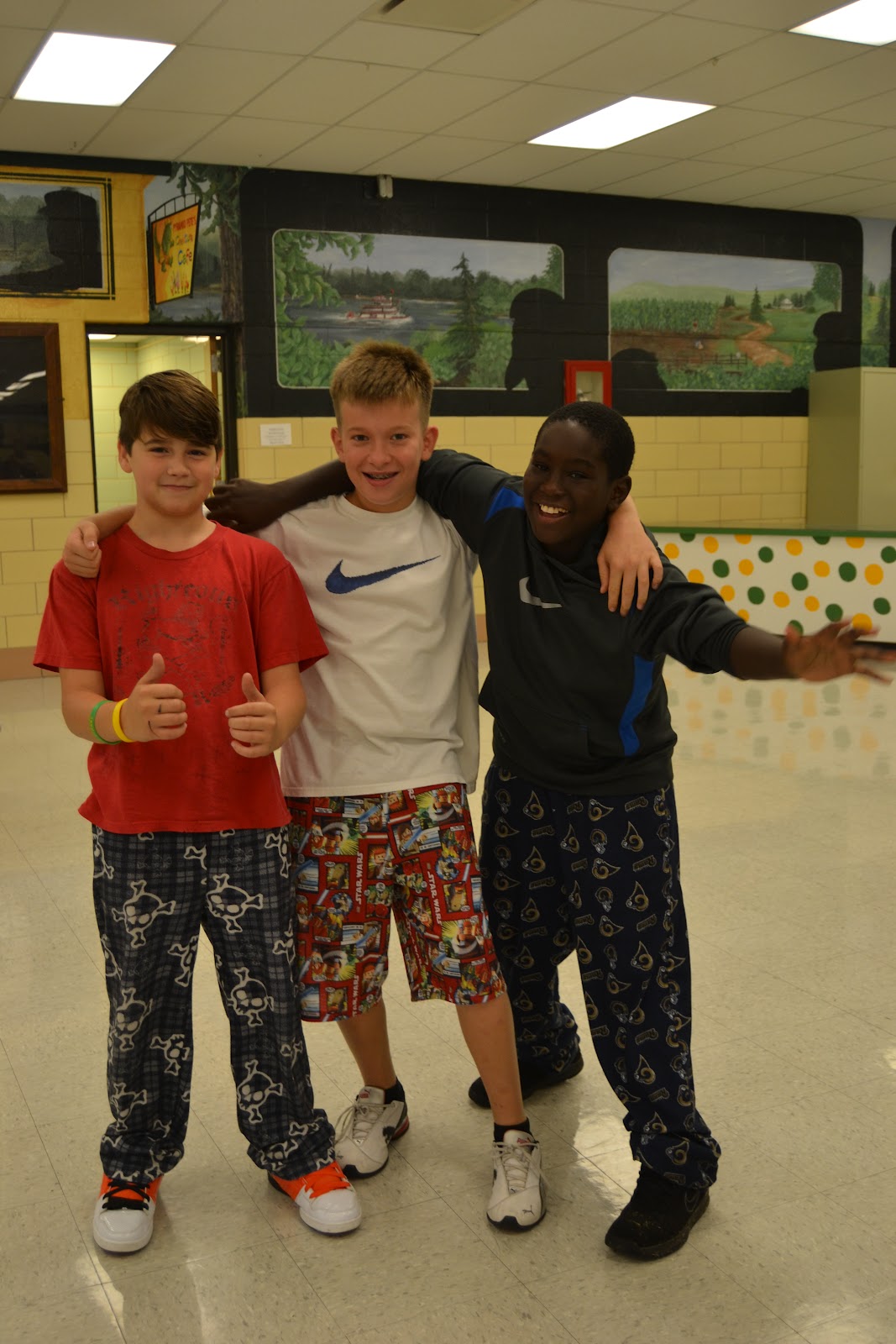 What's New at Truman: Spirit Week Monday~Pajama Day