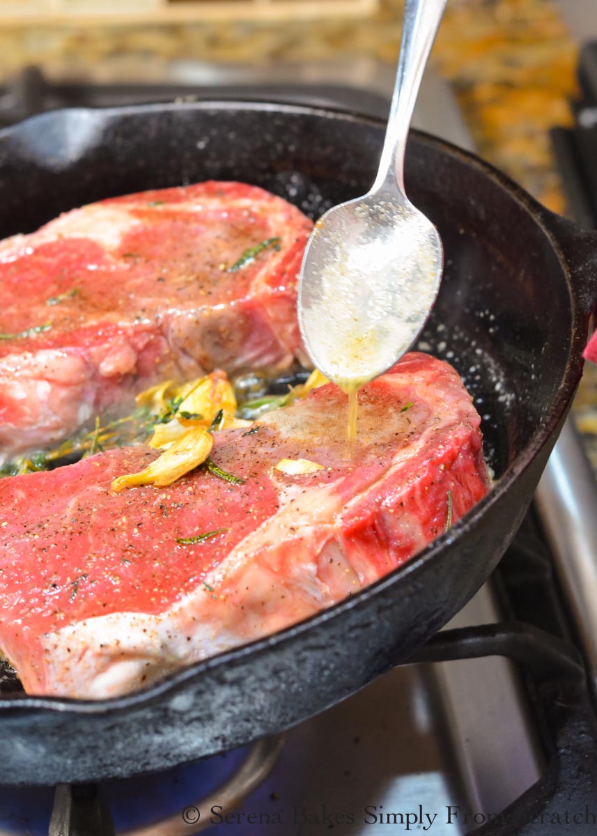 How To Pan Sear Steak Serena Bakes Simply From Scratch