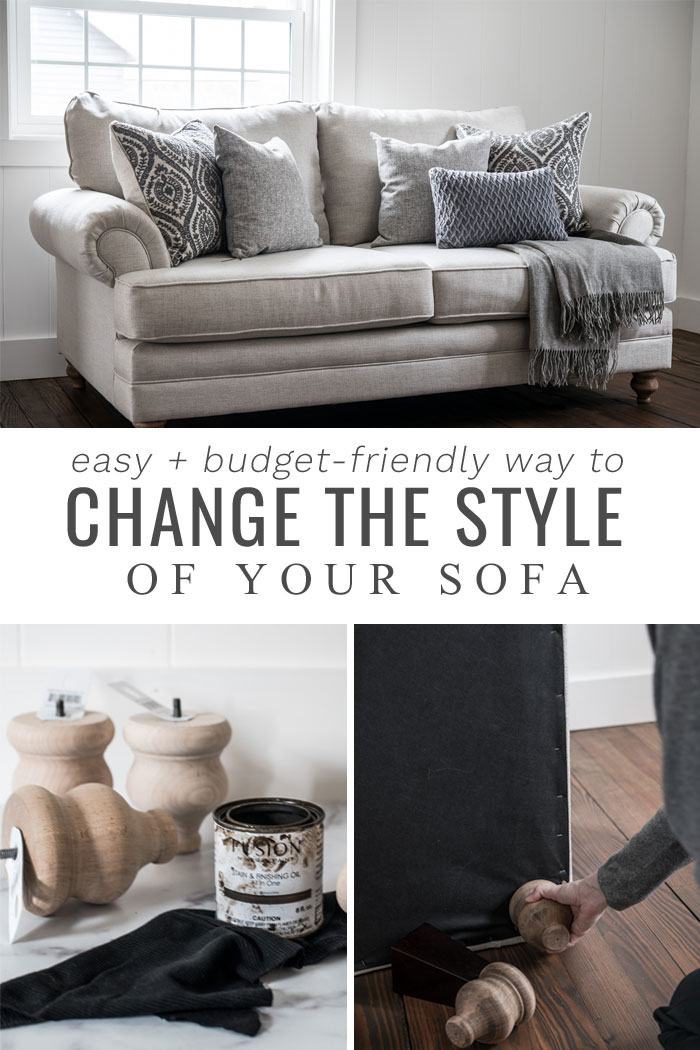 Change The Style Of Your Sofa For Less Than 30 Anderson Grant Change The Style Of Your Sofa For Less, Can You Change The Legs On A Sofa